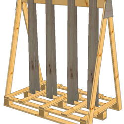 Gestell für Schrägtransport