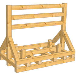 Transportgestell für 2 Teile